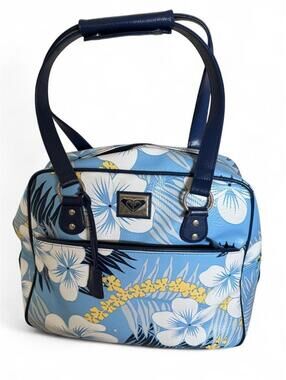 ROXY Hibiscus Vintage Luggage Tote Bag
